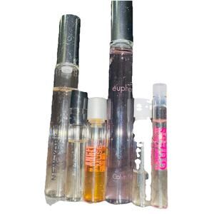 6 Perfume Travel Sprays Angel Muse Euphoria Jimmy Choo Burberry Guess Edp Edt